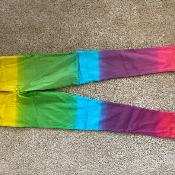 Rainbow skinny pants jeans eras tour swift lover concert - Picture 2 of 4